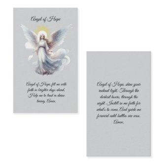 Angel of Hope Prayer Card