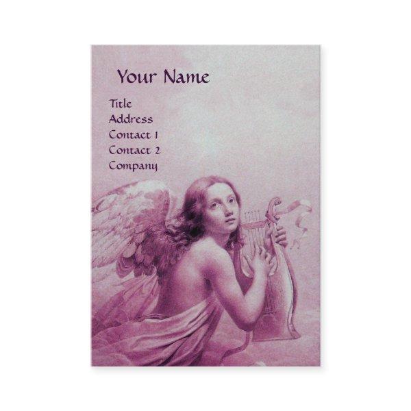 ANGEL PLAYING LYRA OVER THE CLOUDS, pearl paper