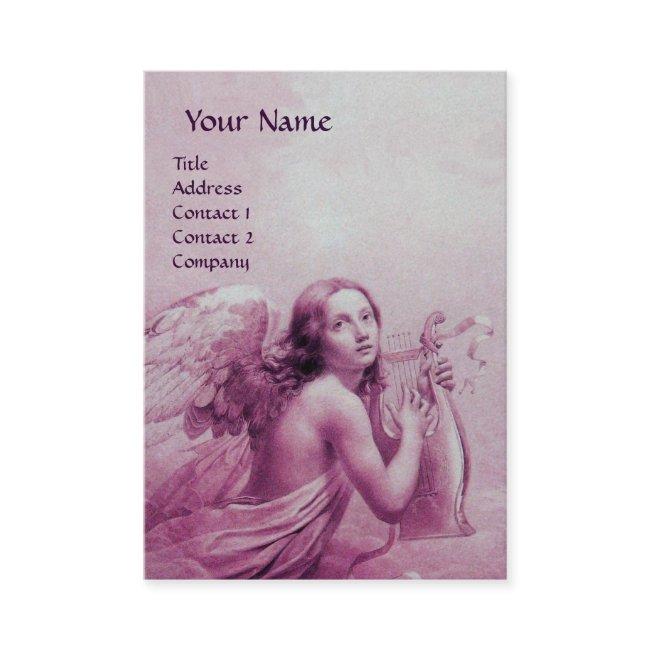 ANGEL PLAYING LYRA OVER THE CLOUDS, pearl paper