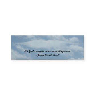 Angel Wings in the Clouds Book Mark Mini