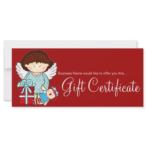 Angelica Loves Christmas Holiday Gift Certificate