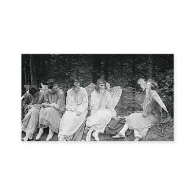 Angels Smoking Vintage Photograph 1920s