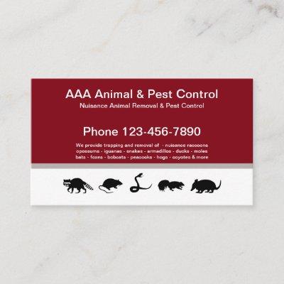 Animal And Pest Control