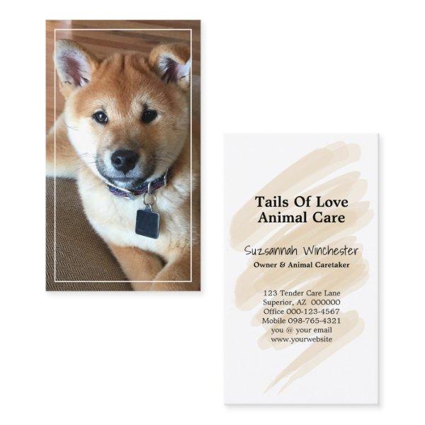 Animal Care Professional Add Your Vertical Photo