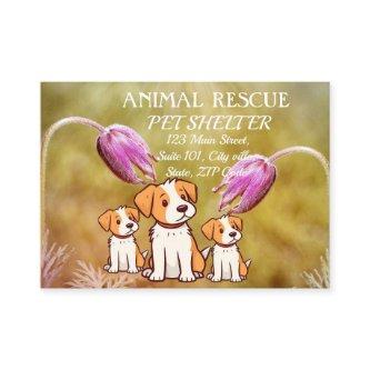Animal Rescue Pet Shelter Organization Simple Chic