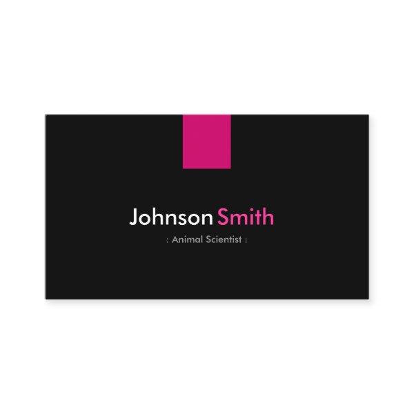 Animal Scientist Modern Rose Pink