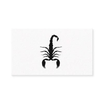Animals Black Scorpion Scorpio Gift Idea