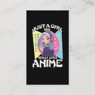 Anime Girl Otaku Teen Japanese Manga Comic Fan