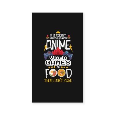 Anime Video Game Food Gamer Nerd Gaming Controller