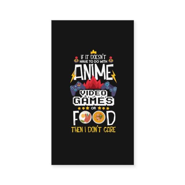 Anime Video Game Food Gamer Nerd Gaming Controller