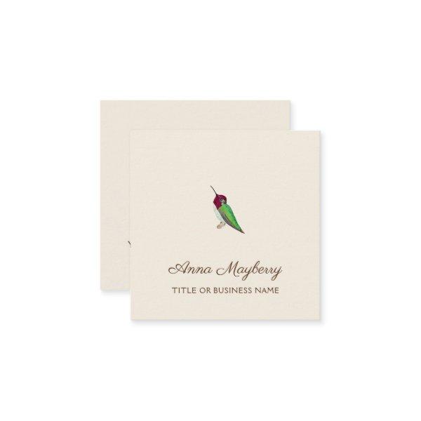 Anna's Hummingbird Square