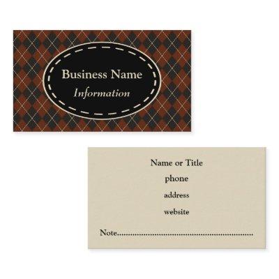 Antique Argyle