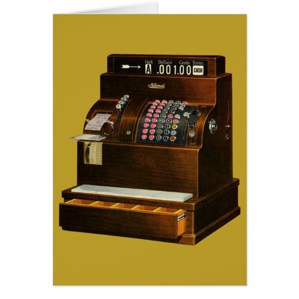 Antique Cash Register, Vintage Retail Business
