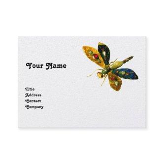 ANTIQUE DRAGONFLY JEWEL White Pearl Paper