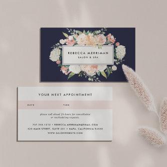 Antique Floral Blush & Navy | Appointment