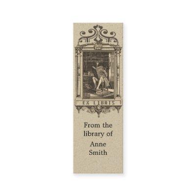 Antique Illustration Bookmark Mini