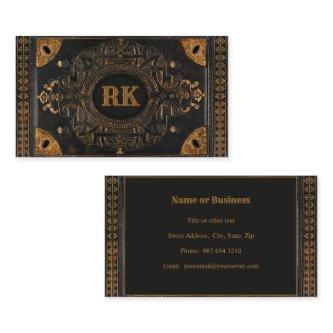 Antique Ornamental Style with your Initial(s)