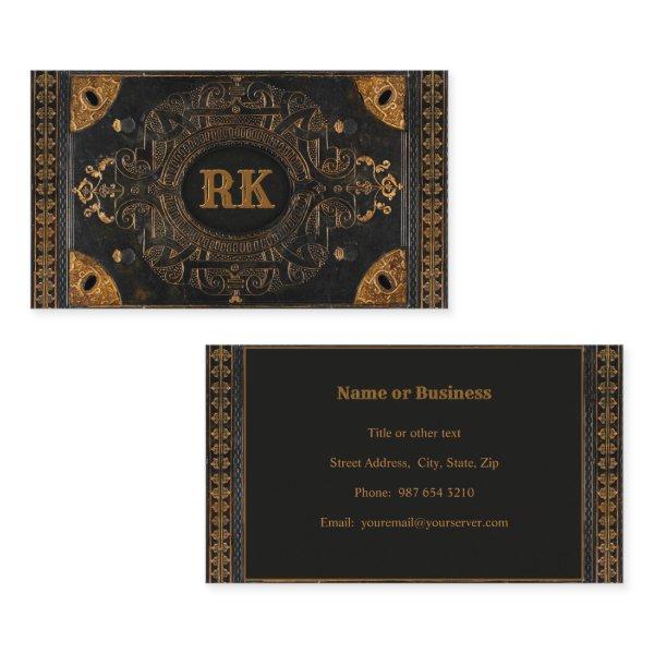 Antique Ornamental Style with your Initial(s)