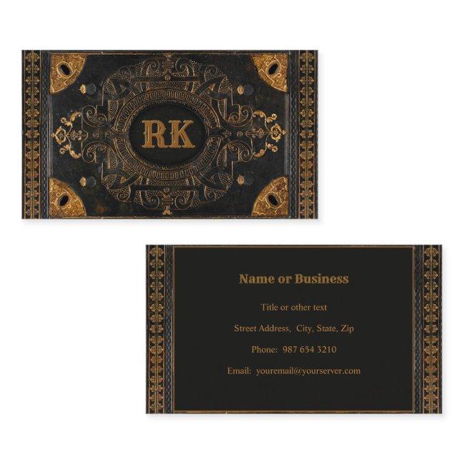 Antique Ornamental Style with your Initial(s)