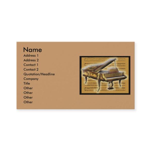 Antique Piano and Notation