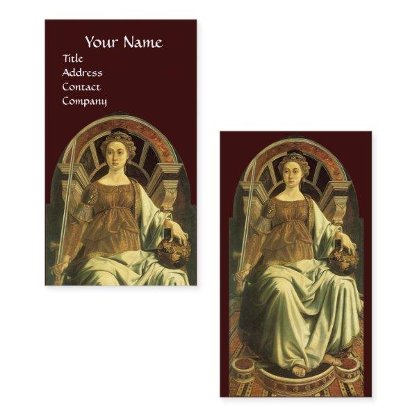 ANTIQUE RENAISSANCE TAROTS / JUSTICE