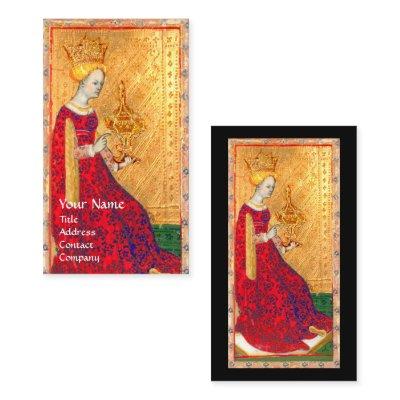 ANTIQUE RENAISSANCE TAROTS / QUEEN OF CUPS