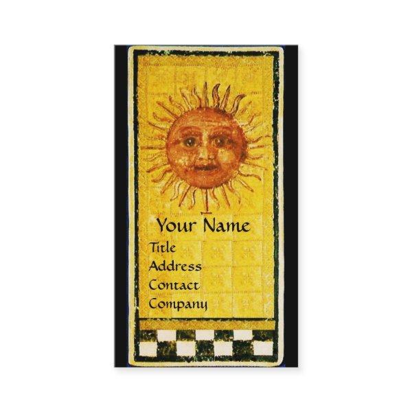ANTIQUE RENAISSANCE TAROTS/ SUN AND THE EMPEROR