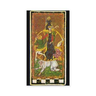 ANTIQUE RENAISSANCE TAROTS/ SUN & WHEEL OF FORTUNE