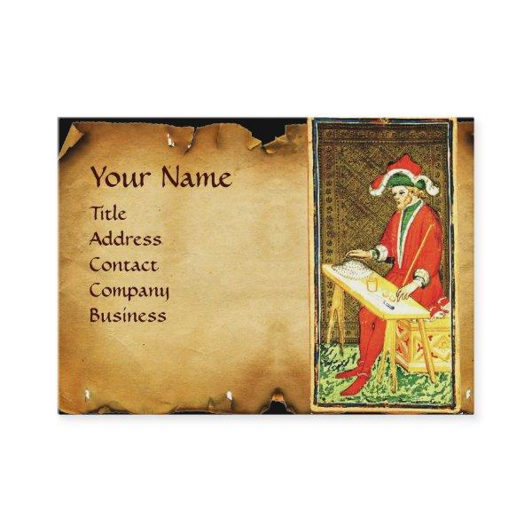 ANTIQUE RENAISSANCE TAROTS /THE MAGICiAN Parchment