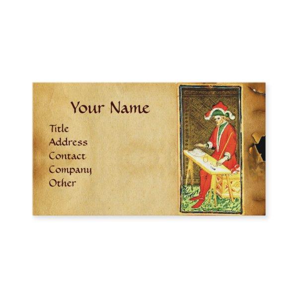 ANTIQUE RENAISSANCE TAROTS /THE MAGICiAN Parchment