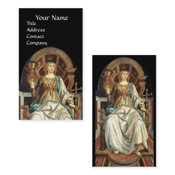ANTIQUE RENAISSANCE TAROTS THE POPE  Black