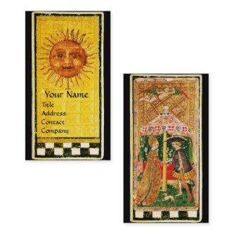 ANTIQUE RENAISSANCE TAROTS /THE SUN AND LOVERS