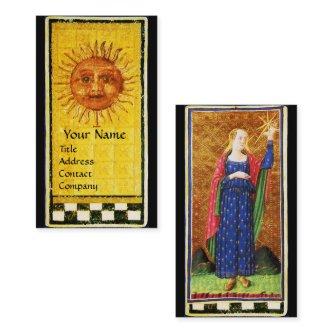 ANTIQUE RENAISSANCE TAROTS / THE SUN AND THE STAR
