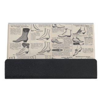 Antique Shoe Advertising Catalog Desk  Holder