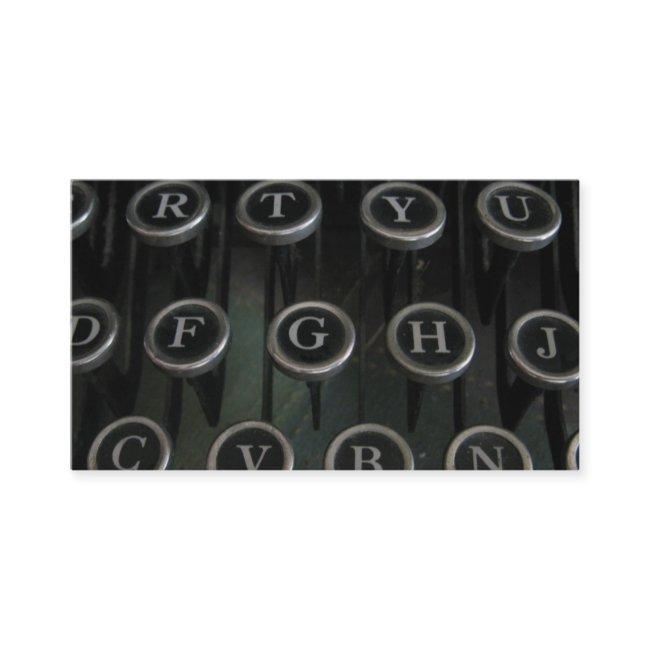 Antique Typewriter Keys