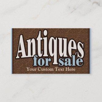 Antiques for sale. Collectibles. Customizable