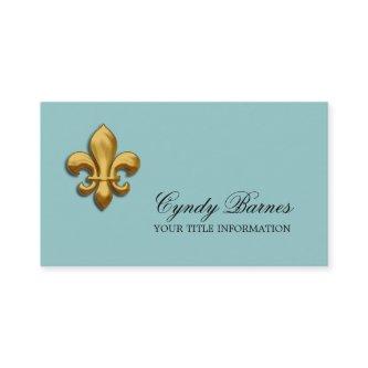 Any Color with Gold Fleur de Lis
