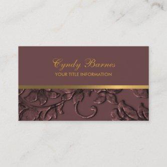 Any Color with Raisin Damask