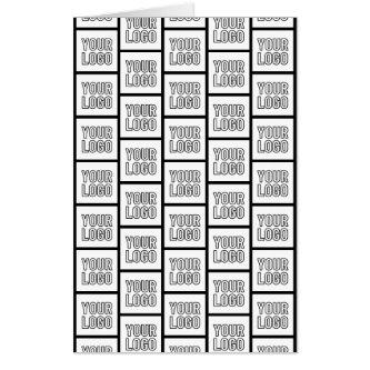 Any Logo or Image Repeating Pattern Card
