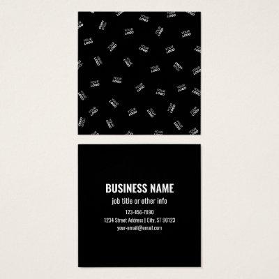 Any Logo or Uploaded Image | Scattered Pattern