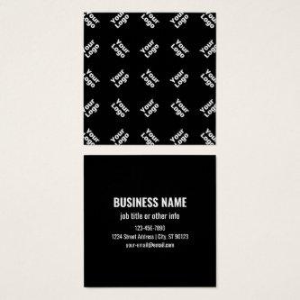 Any Logo or Uploaded Image | Scattered Pattern