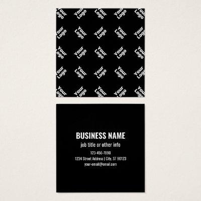 Any Logo or Uploaded Image | Scattered Pattern