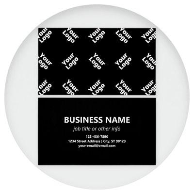 Any Logo or Uploaded Image | Scattered Pattern