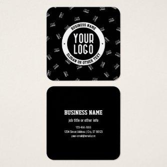 Any Logo or Uploaded Image | Scattered Pattern