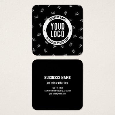Any Logo or Uploaded Image | Scattered Pattern