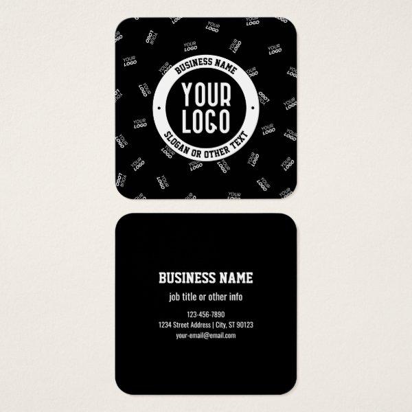 Any Logo or Uploaded Image | Scattered Pattern