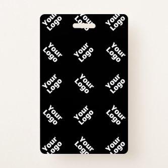 Any Logo or Uploaded Image | Scattered Pattern  Badge