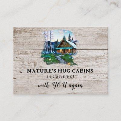 *~* AP49  Rustic Cabin QR Wood Planks