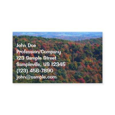 Appalachian Mountains in Fall
