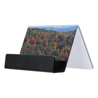 Appalachian Mountains in Fall Desk  Holder